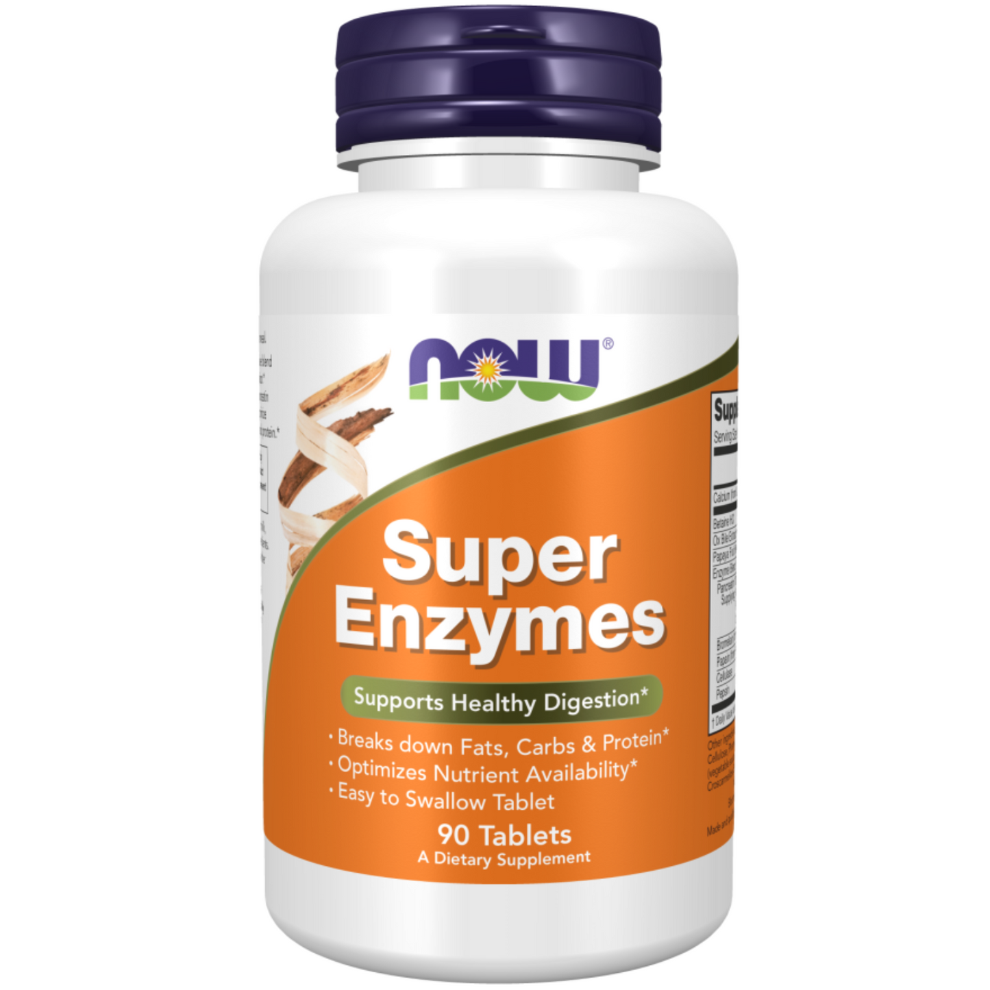 NOW Super Enzymes 90 TABLETAS