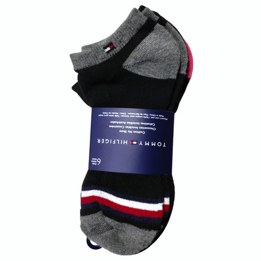 PACK 6 PARES DE MEDIAS PARA MUJER TOMMY HILFIGER - calcetines invisibles acolchados