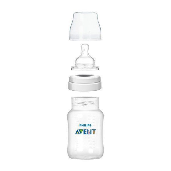 Paquete de 3 biberones anticólicos Philips AVENT, 330ml 3 meses a +