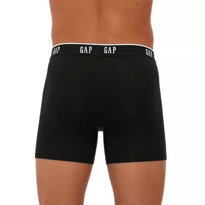 Gap Calzoncillos tipo bóxer ultrasuaves para hombre, paquete de 4