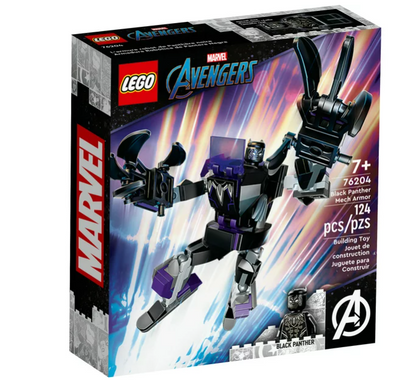 LEGO Marvel Black Panther Mech Armor 76204 (124 piezas)