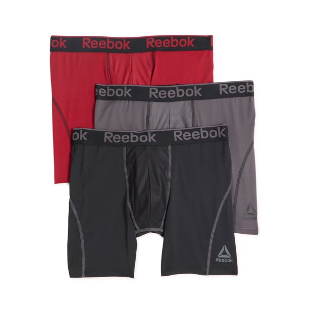 Reebok Men s Pro Series Performance Boxer Brief Underwear 3 Pack