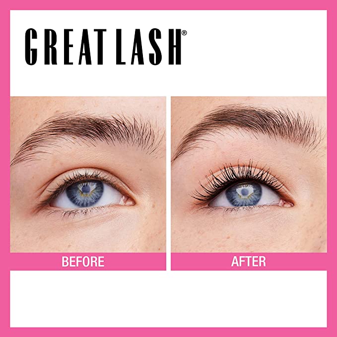 Maybelline Great Lash Mascara -111 Very Black 0.43oz