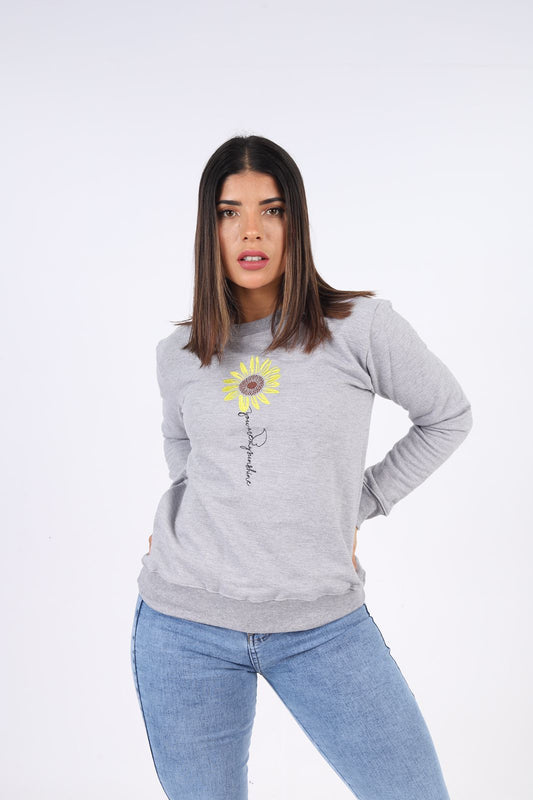 POLERA SIN CAPUCHA GIRASOL