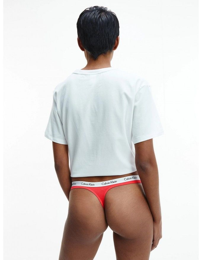 Tanga Calvin Klein de algod n con logotipo pack de 5 unidades