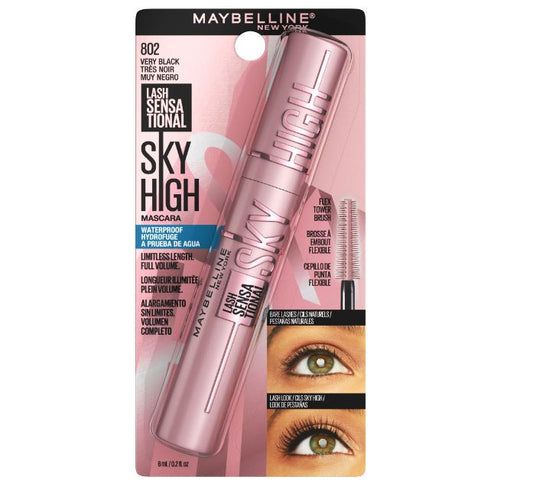 Maybelline Lash Sensational Sky High 802 - A prueba de agua.